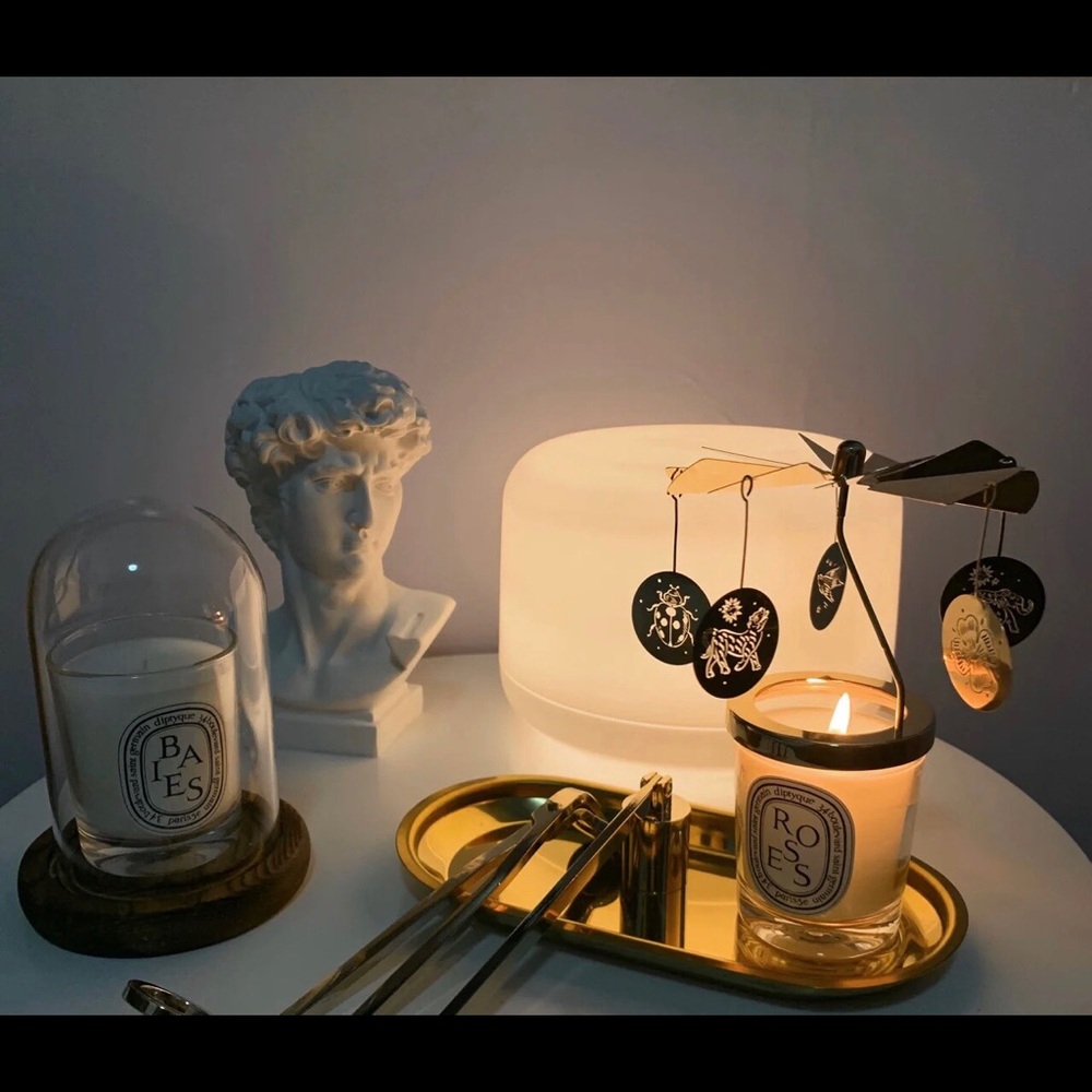 ❤️ Sold❤️  DIPTYQUE Candle Carousel Gold  Limit  Edition